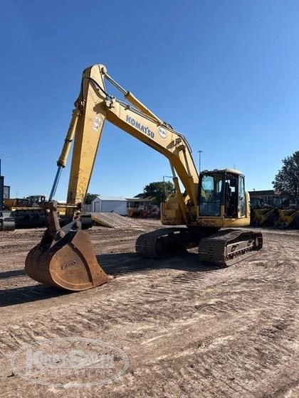Front of used Excavator